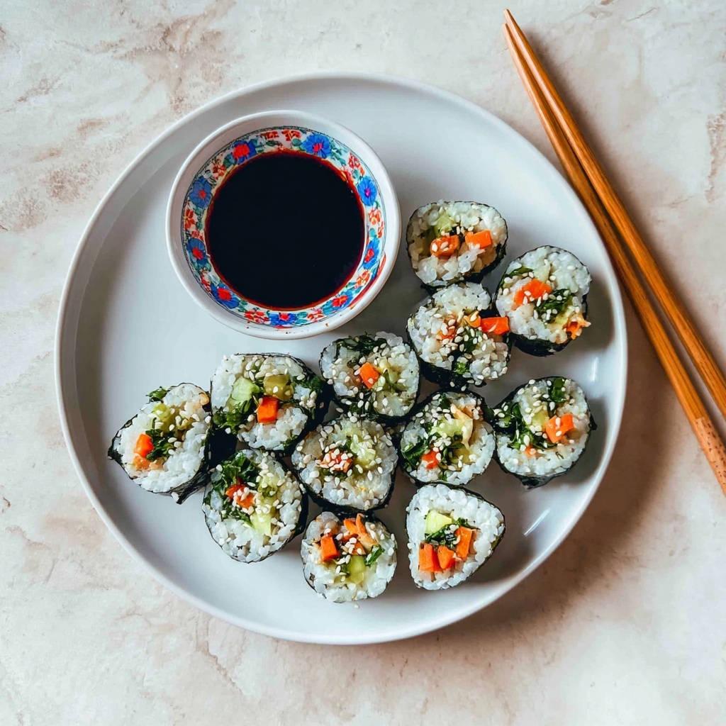 Vegetable Sushi Roll Recipe - Recipe Image