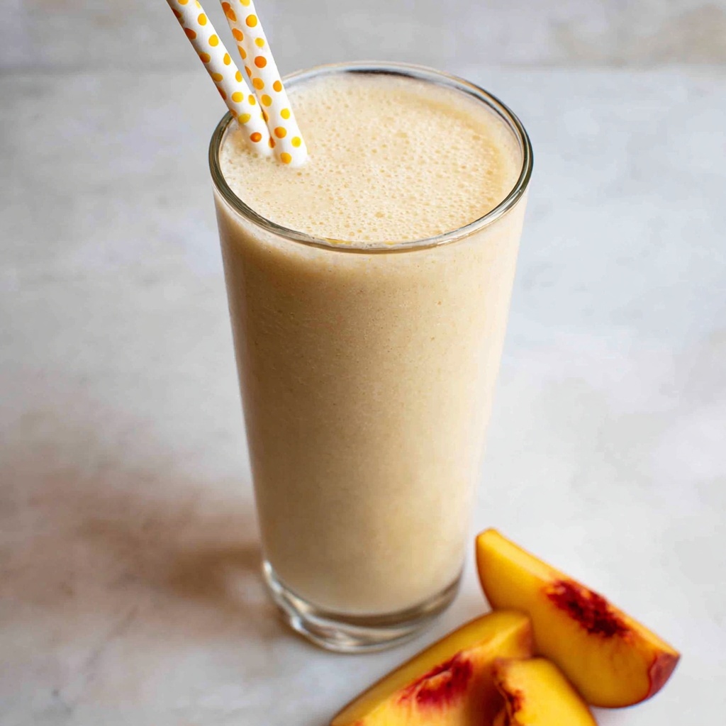 Peach Smoothie Recipe - Recipe Image