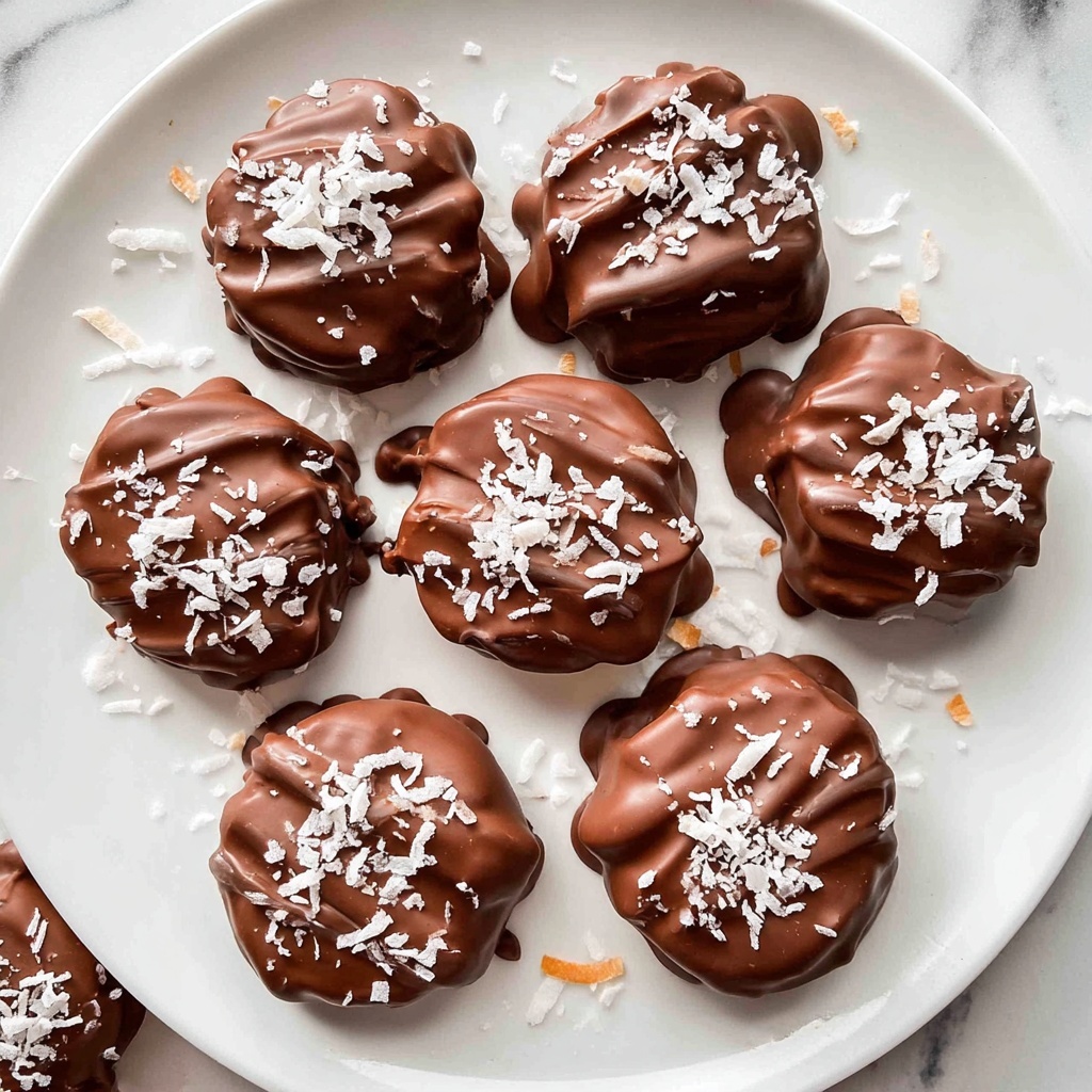 Dark Chocolate Coconut Balls Recipe - Recipe Image