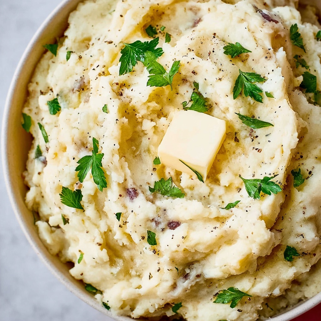 Slow Cooker Buttermilk Mashed Potatoes Recipe - Recipe Image