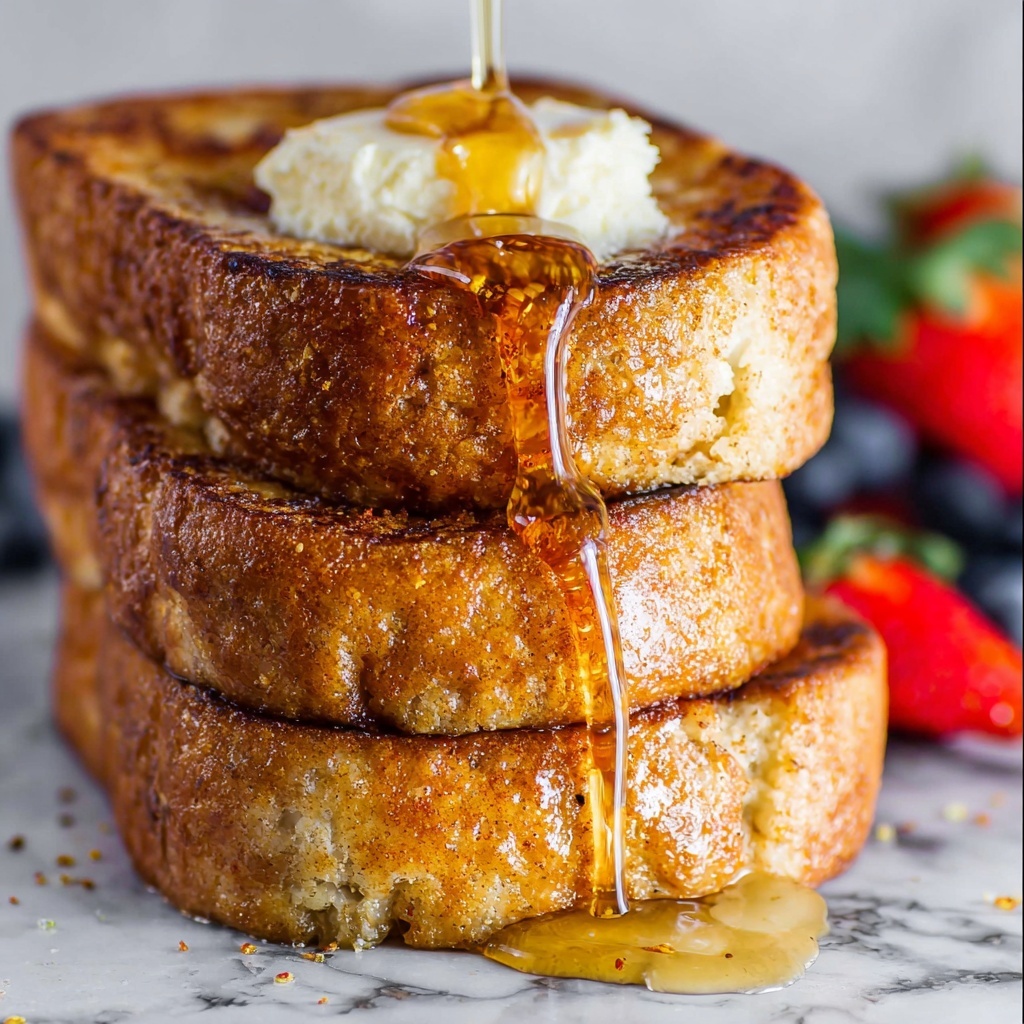Caramelized Simple French Toast Recipe - Recipe Image