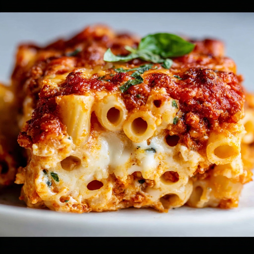 The Best Baked Ziti with Cottage Cheese (Postpartum Ziti) Recipe - Recipe Image