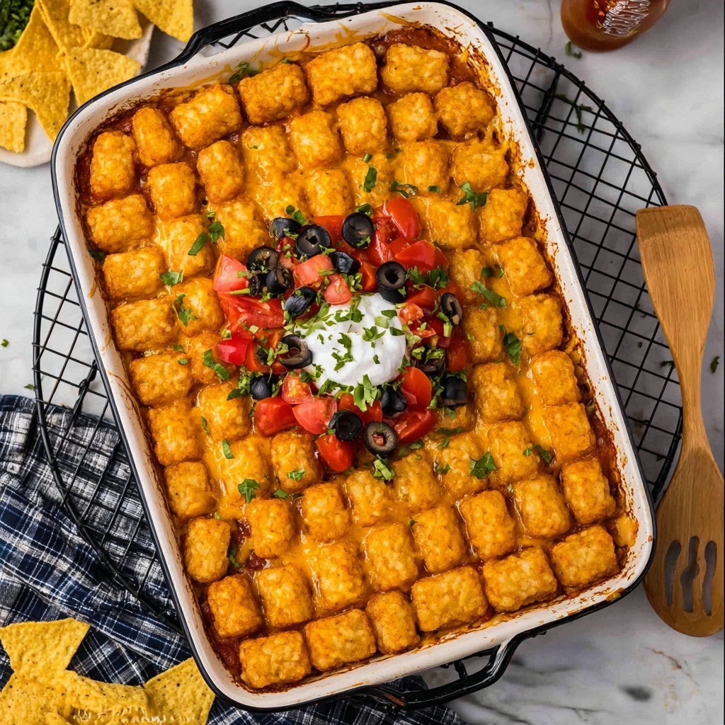Mexican Tater Tot Casserole Recipe - Recipe Image