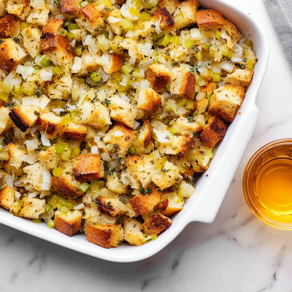 Vegetarian Herb-Infused Stuffing Recipe - Recipe Image
