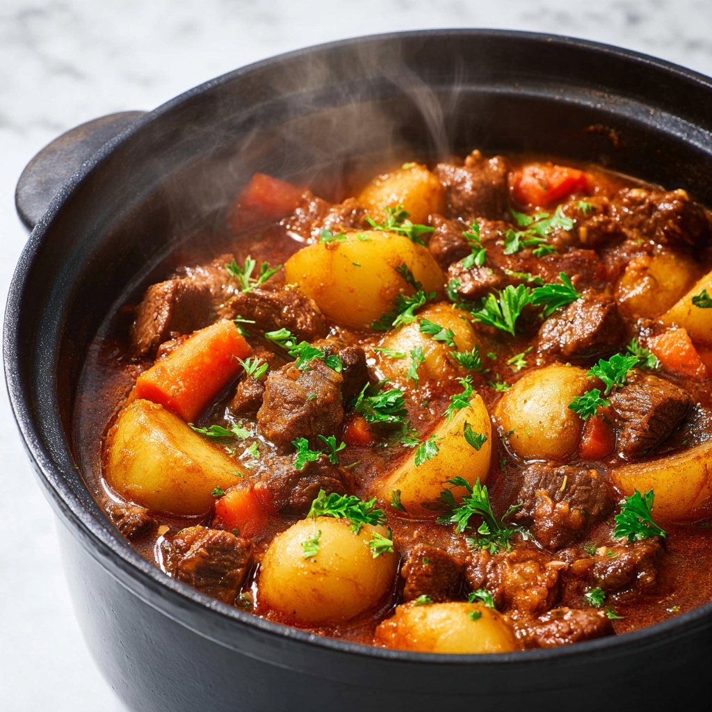 Red Wine Beef Stew Recipe - Recipe Image