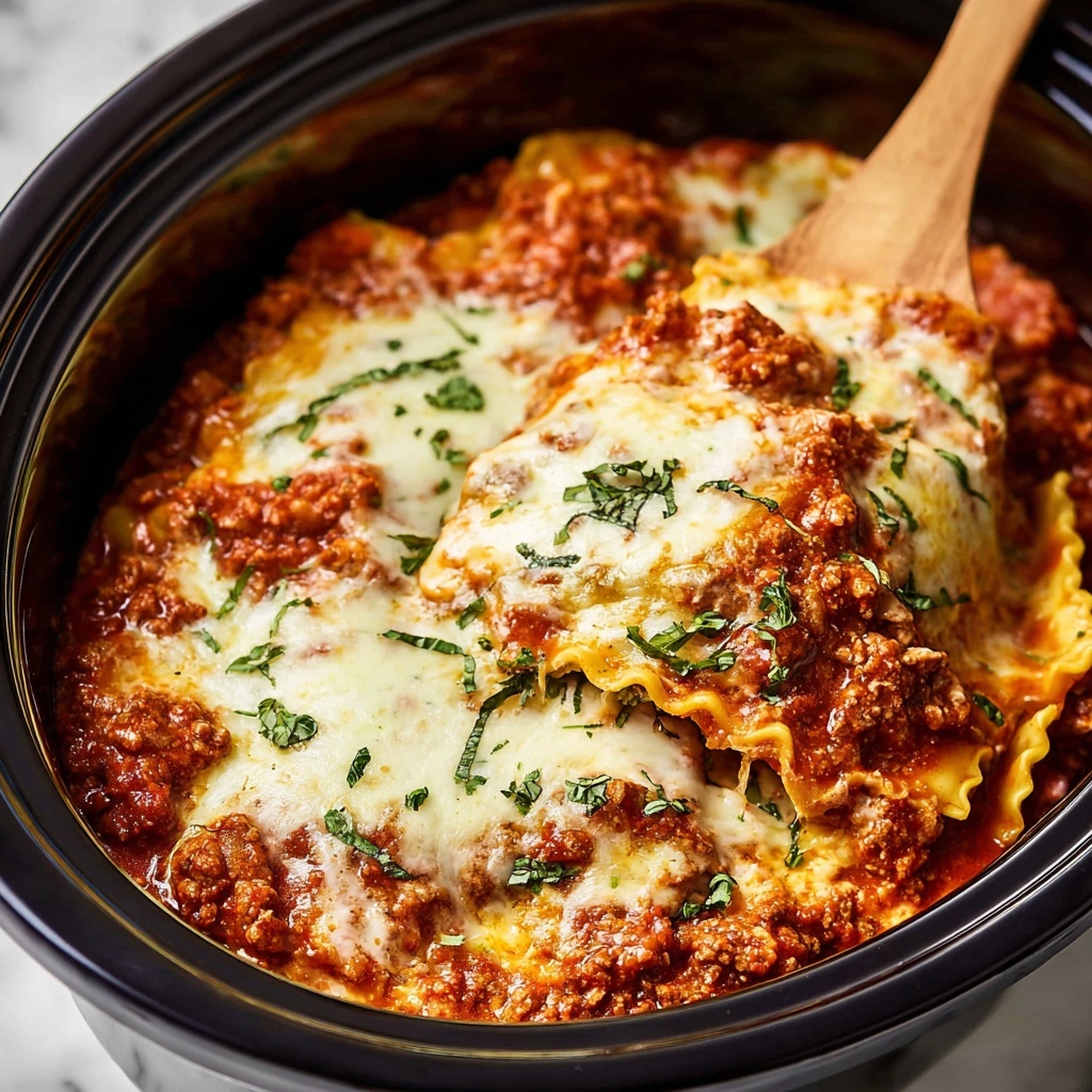 Crockpot Lasagna Recipe - Recipe Image