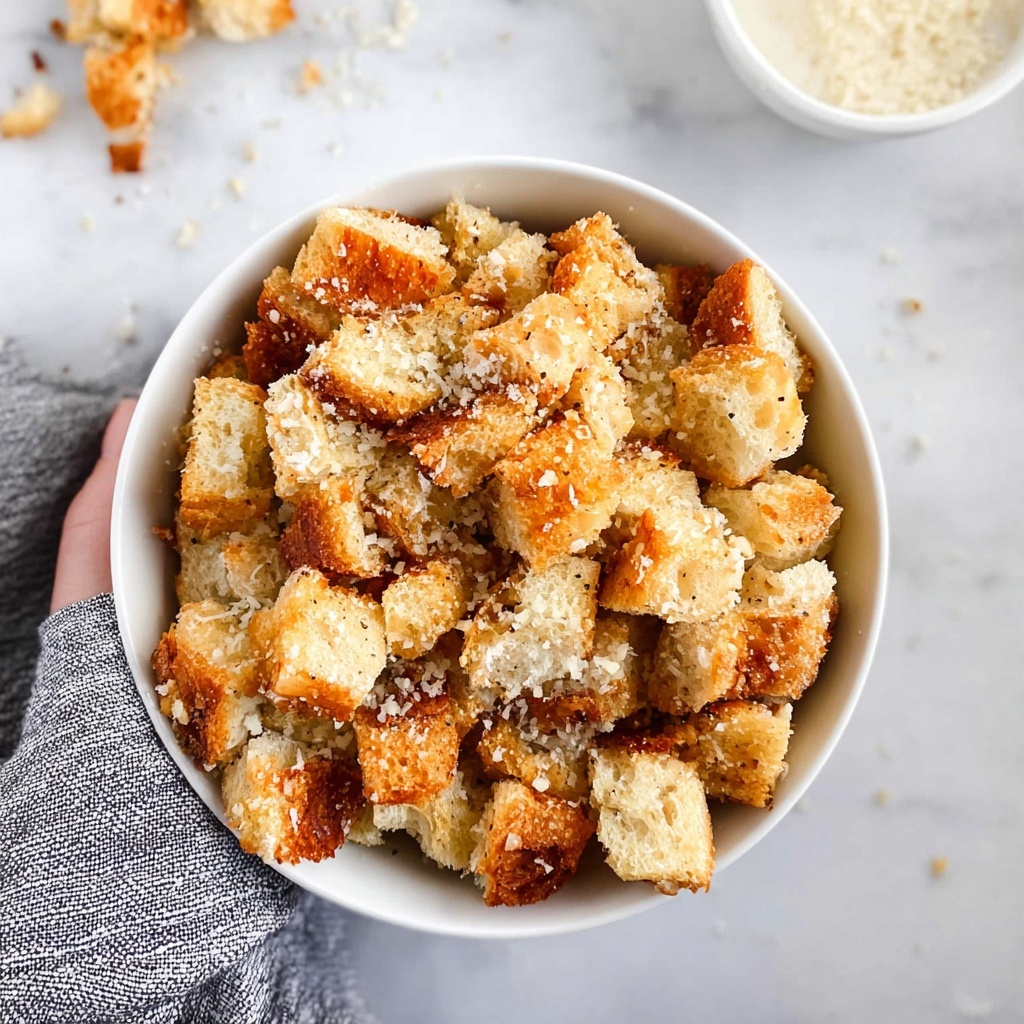 Healthy Homemade Croutons Recipe - Recipe Image