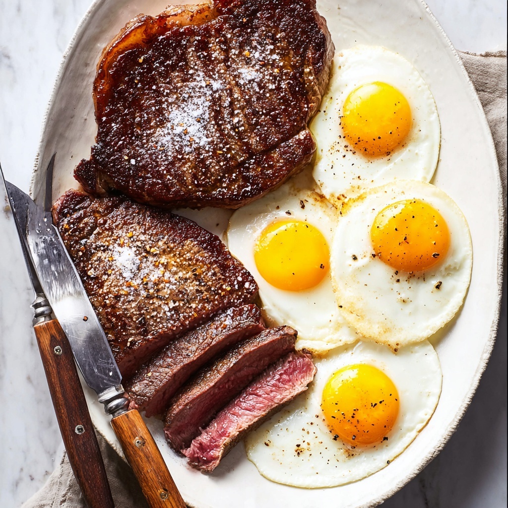 Steak and Eggs Recipe - Recipe Image