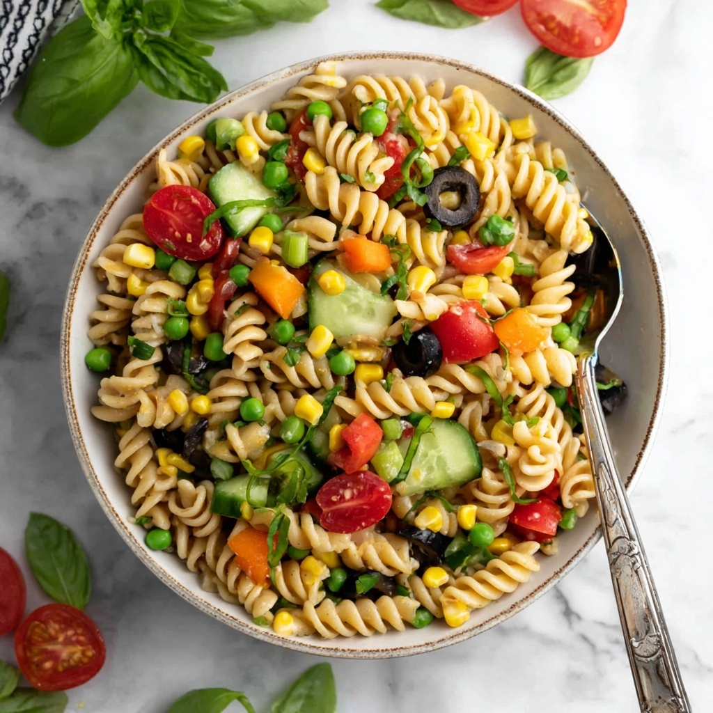 Veggie Pasta Salad Recipe - Recipe Image