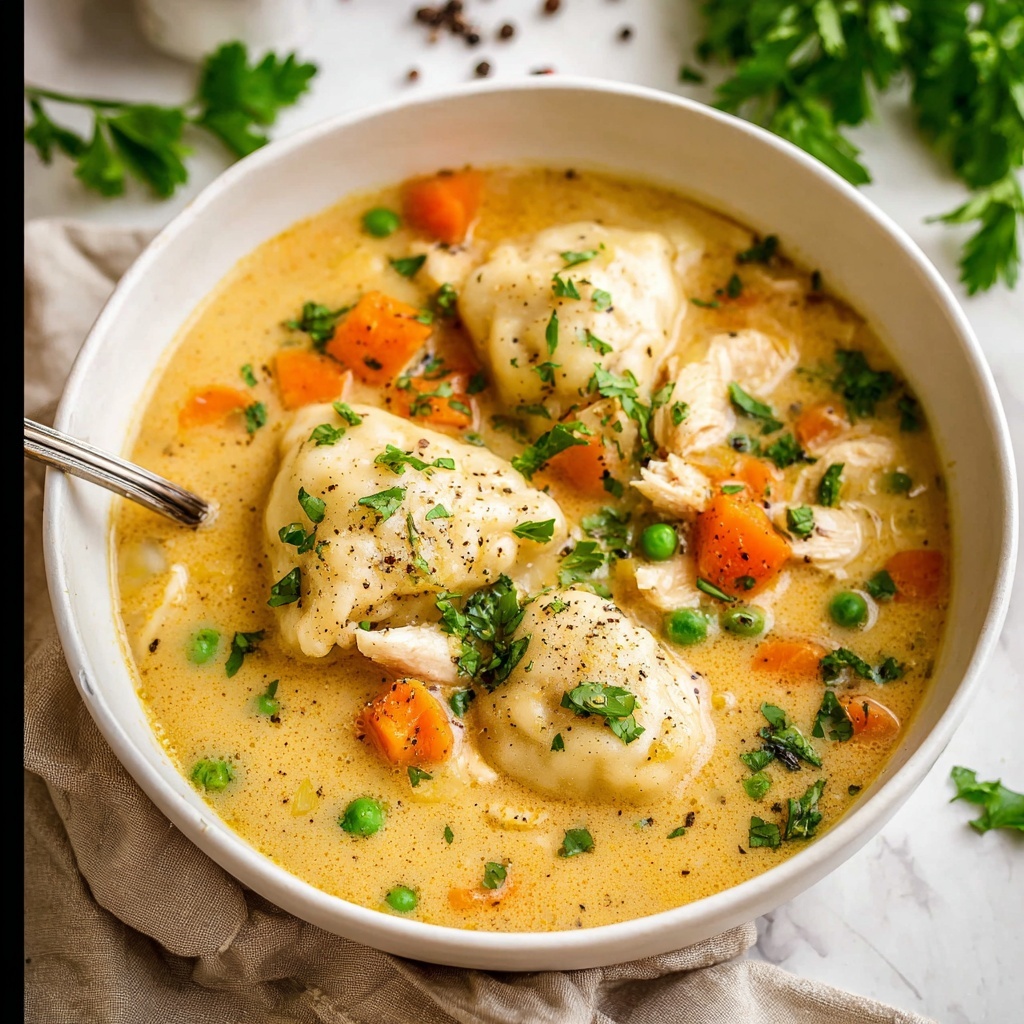 Chicken and Dumplings Recipe - Recipe Image