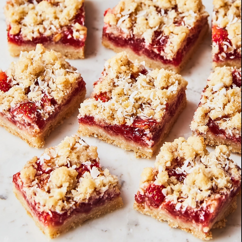 Strawberry Oatmeal Bars Recipe - Recipe Image