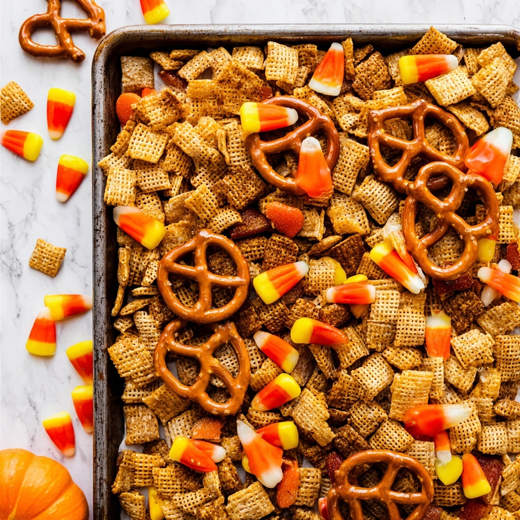 Halloween Chex Mix Recipe - Recipe Image