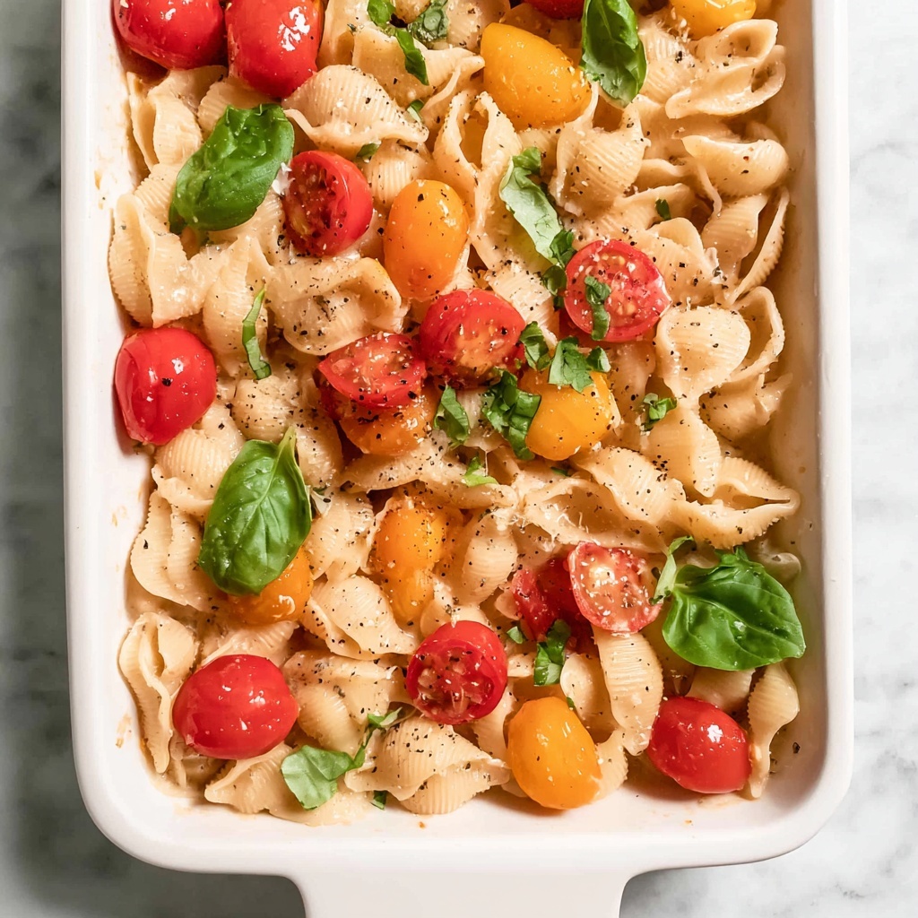 Baked Parmesan Pasta Recipe - Recipe Image
