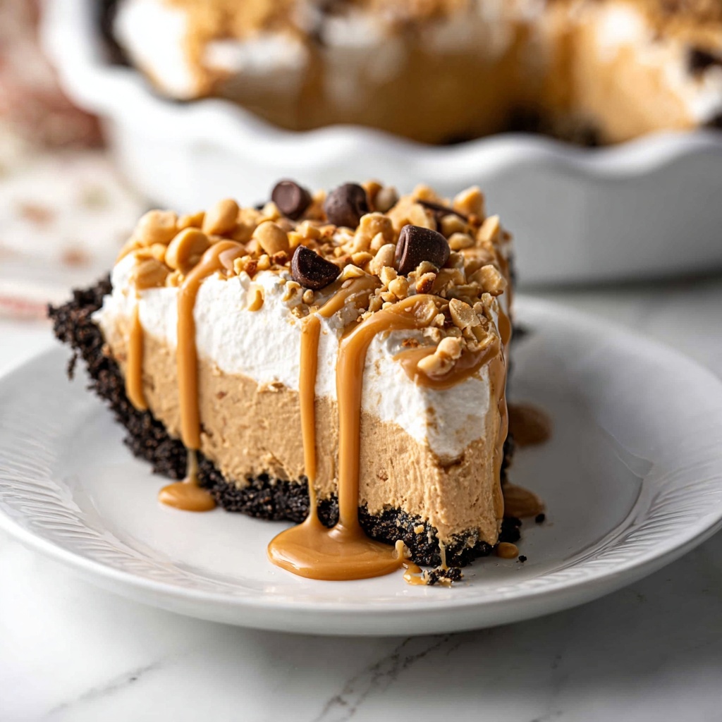 Decadent Peanut Butter Pie Recipe - Recipe Image