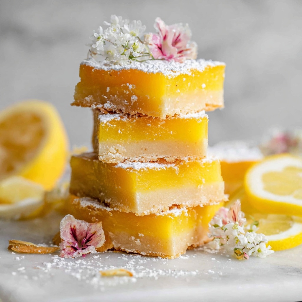 Easy Lemon Bars Recipe - Recipe Image