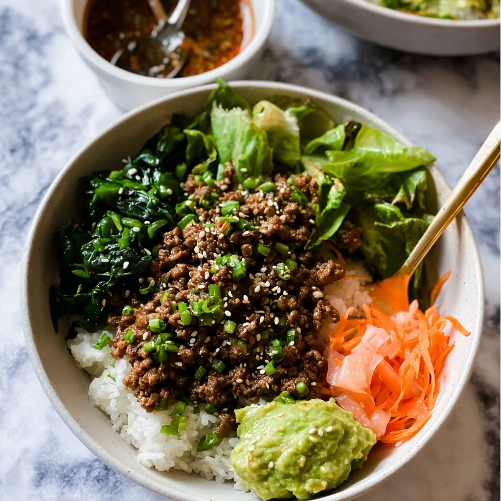 Korean Beef Bulgogi Rice Bowls Recipe - Recipe Image