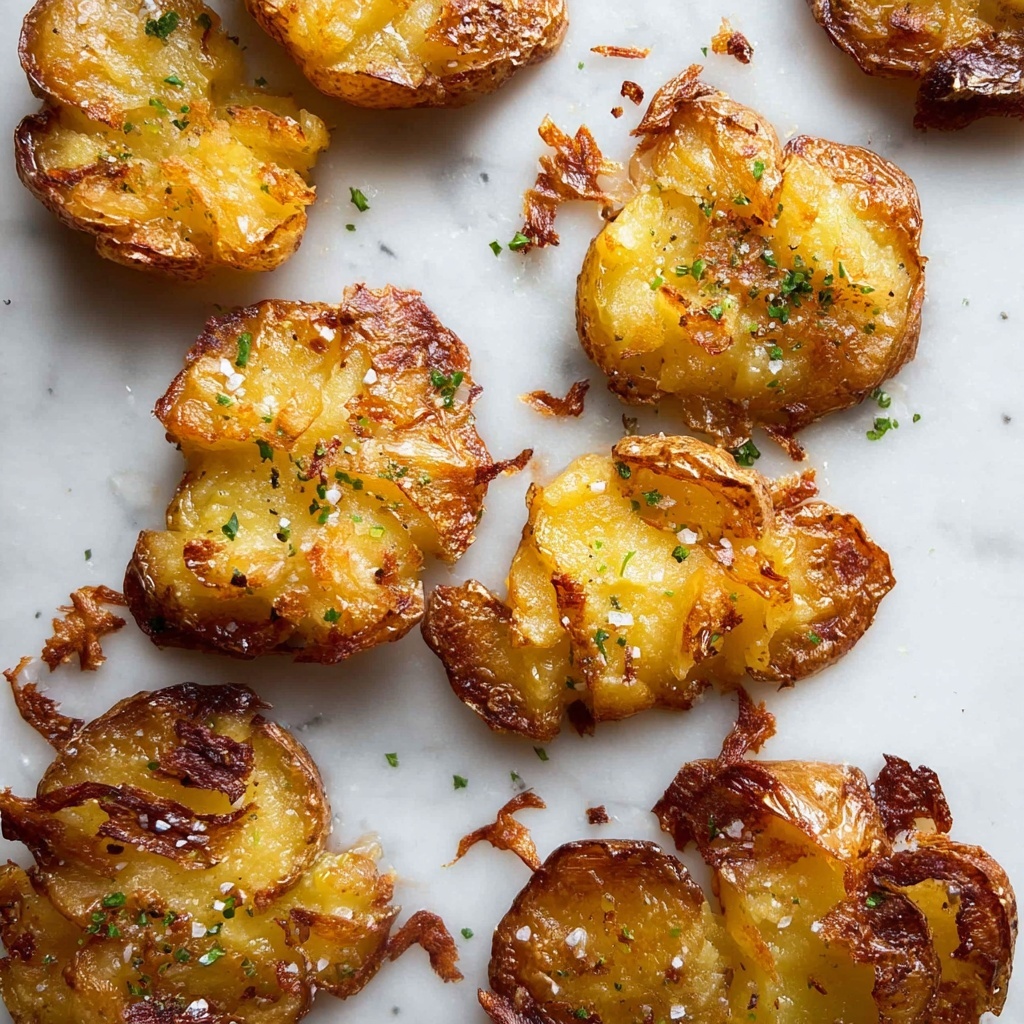 Ultra Crispy Smashed Potatoes Recipe - Recipe Image