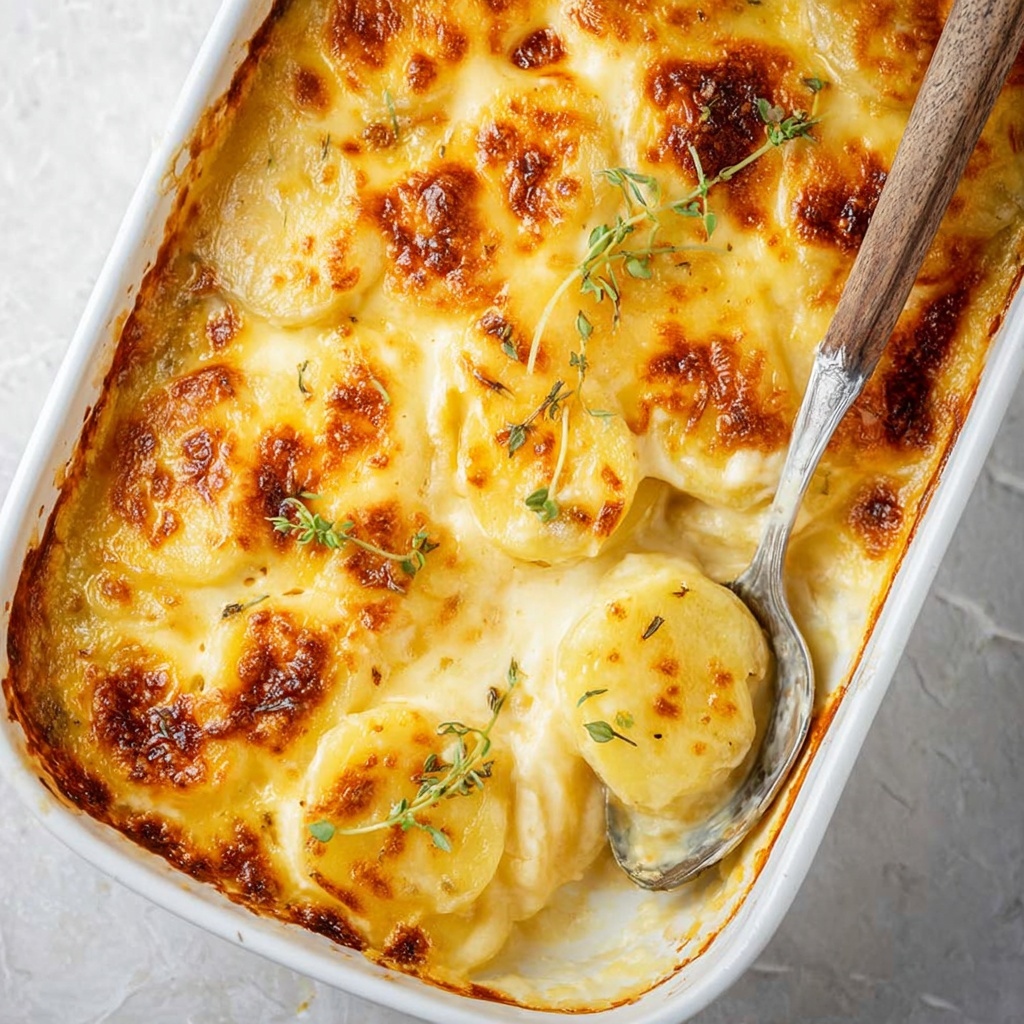 Potatoes au Gratin (Dauphinoise) Recipe - Recipe Image