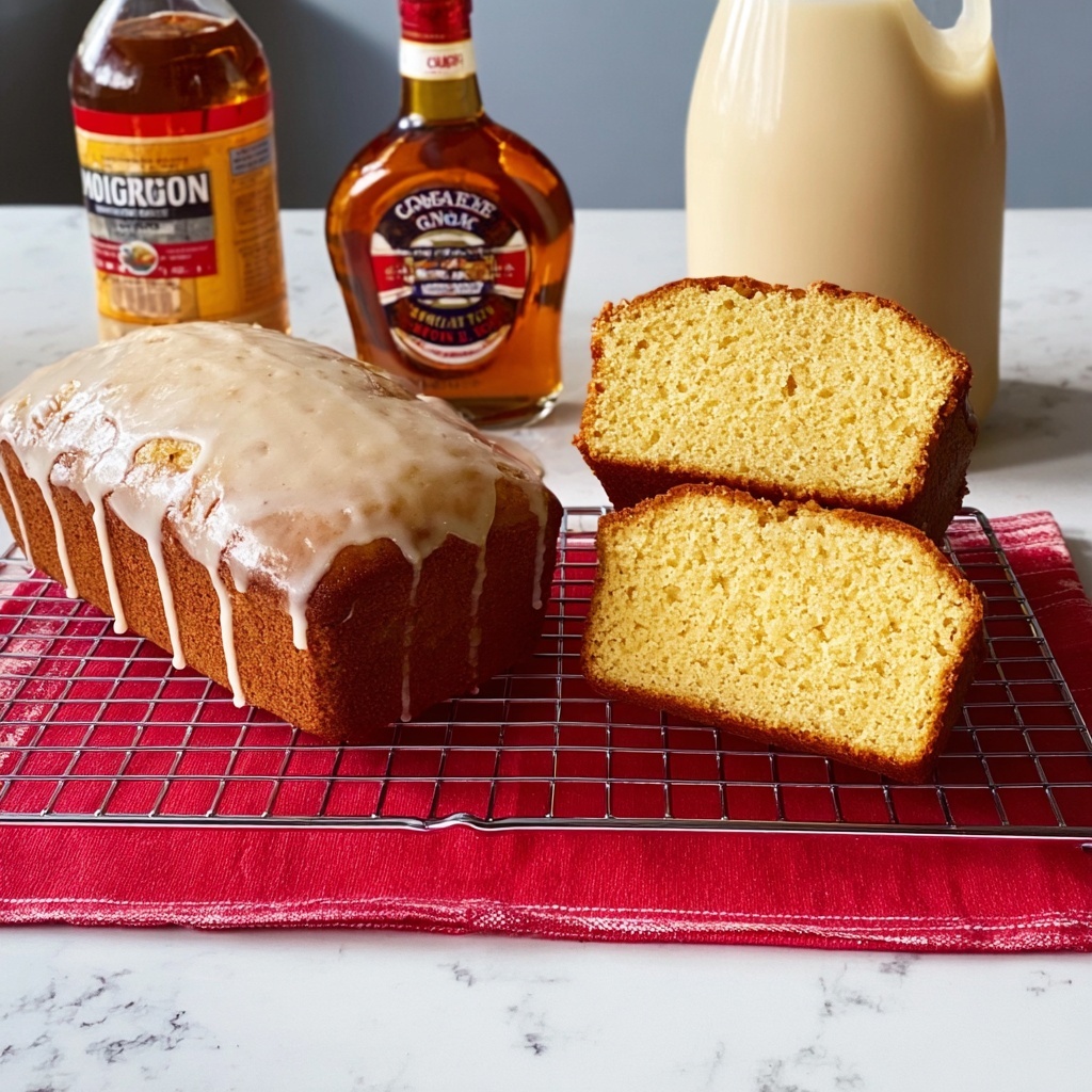 Eggnog Bread with Rum Glaze Recipe - Recipe Image