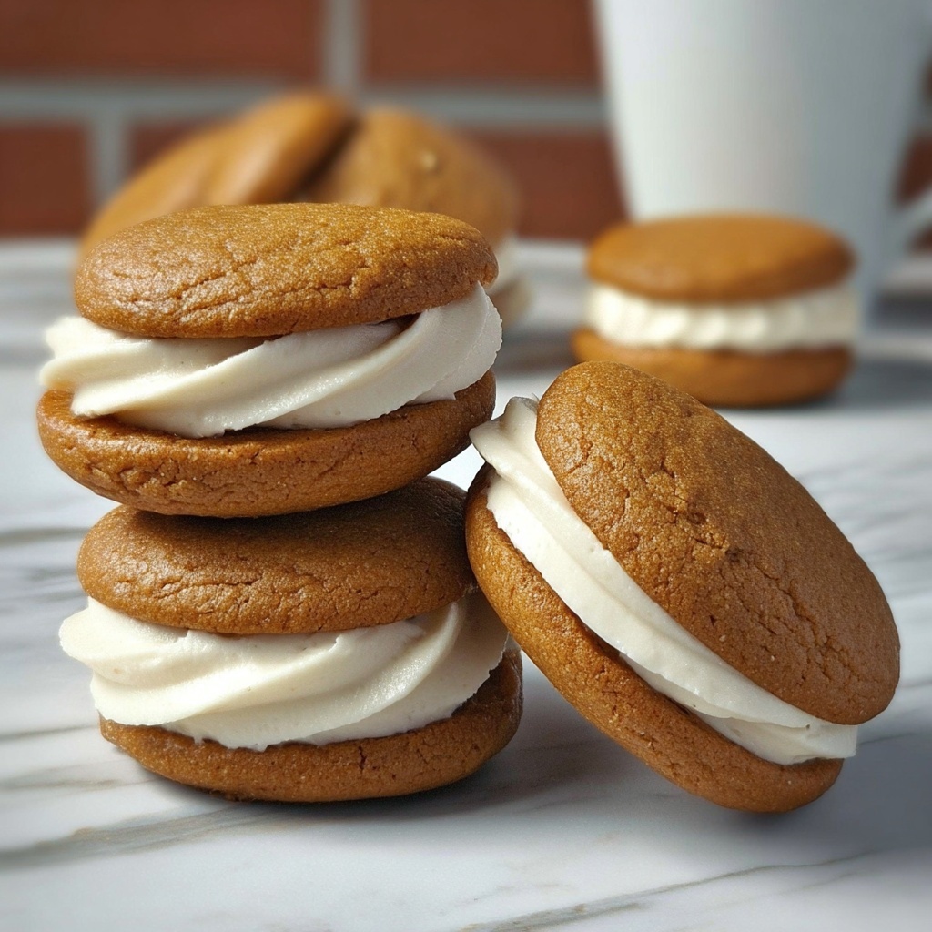 Pumpkin Whoopie Pies Recipe - Recipe Image