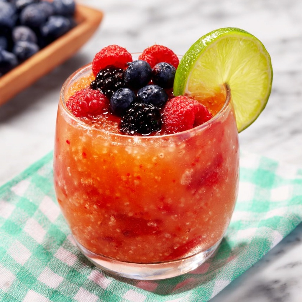 Fruity Tequila Spritzer Recipe - Recipe Image