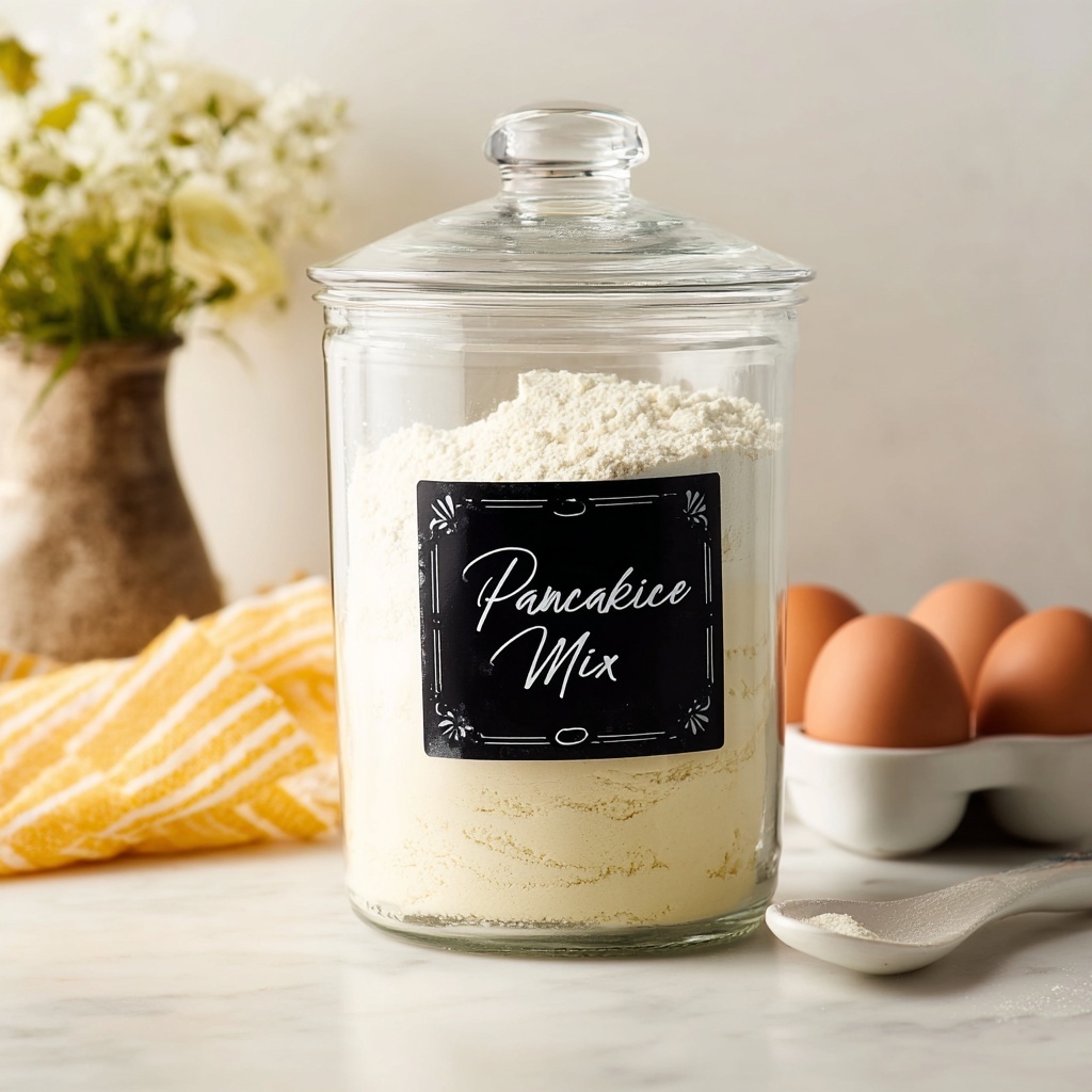 Homemade Pancake Mix from Scratch Recipe - Recipe Image