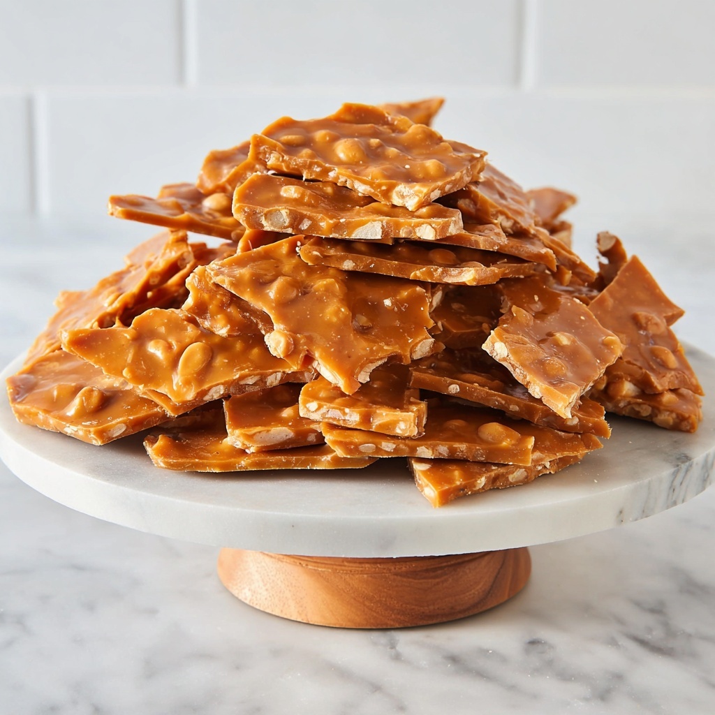 Homemade Peanut Brittle Recipe - Recipe Image