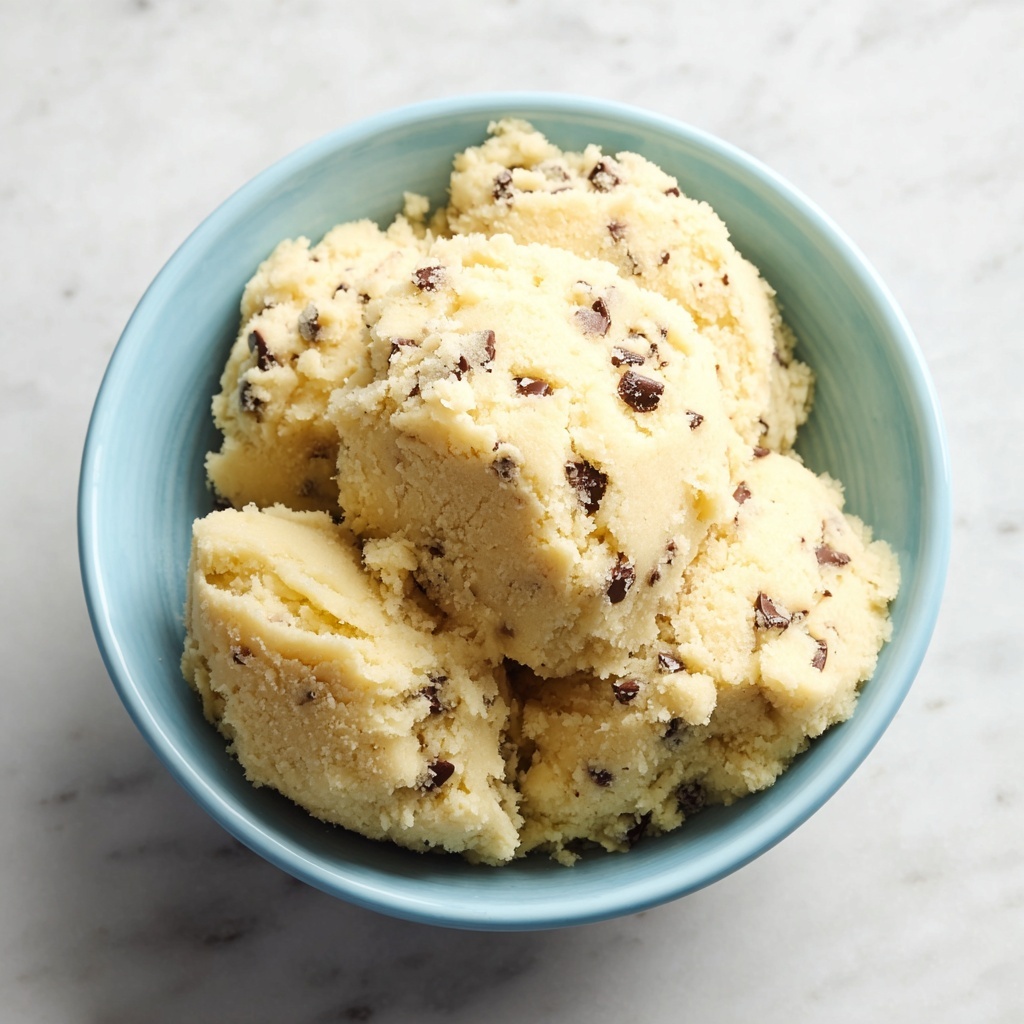 Edible Eggless Cookie Dough Recipe - Recipe Image