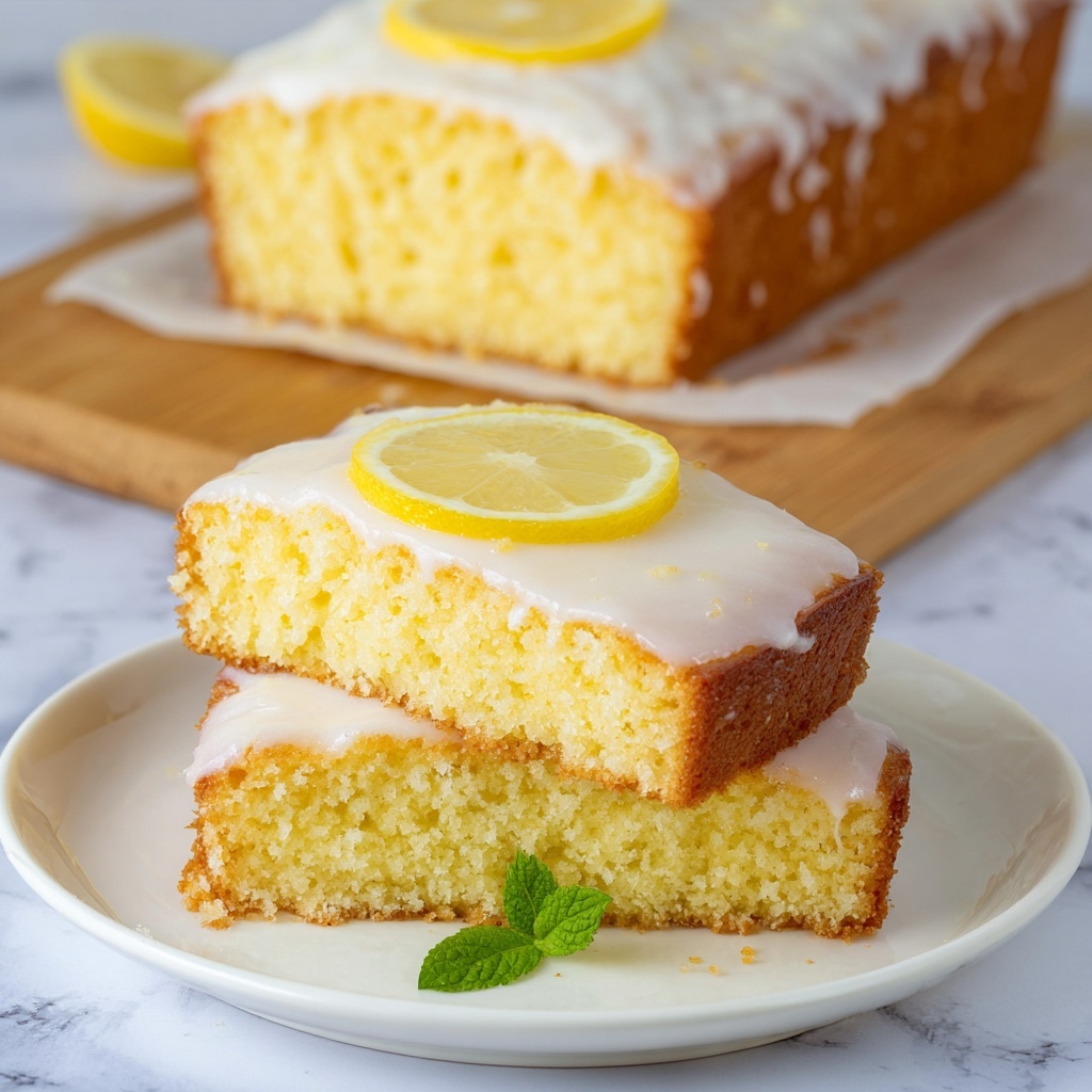 Lemon Pound Cake Recipe - Recipe Image