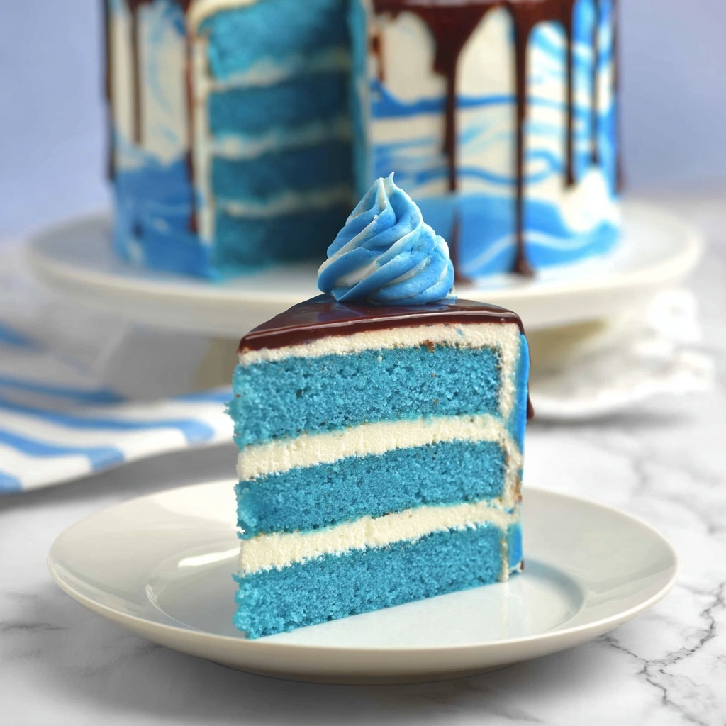 Blue Velvet Cake Recipe - Recipe Image