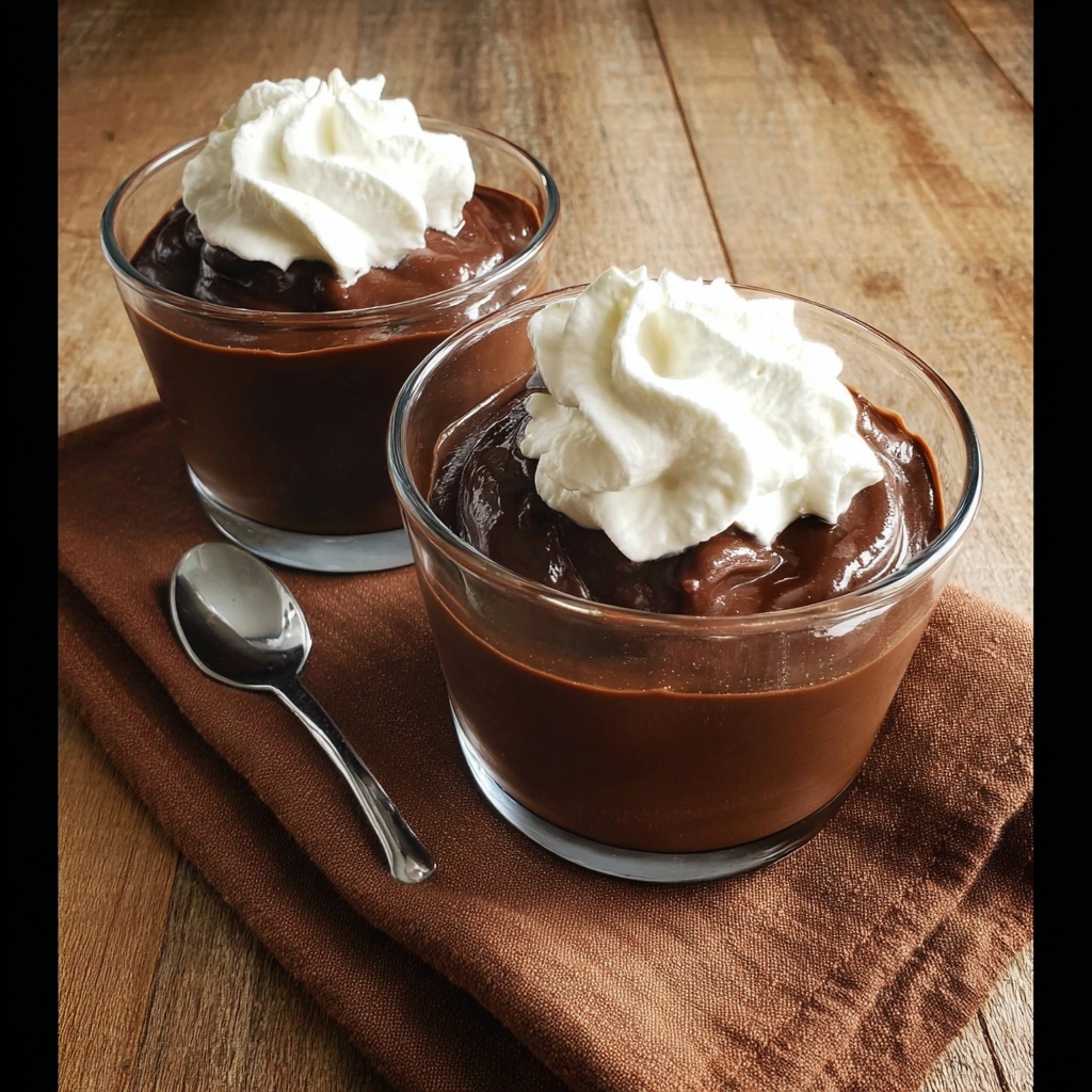 Chocolate Pudding Recipe - Recipe Image