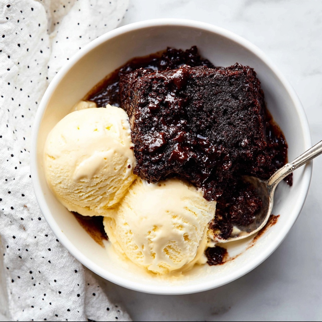 Slow Cooker Chocolate Pudding Cake Recipe - Recipe Image