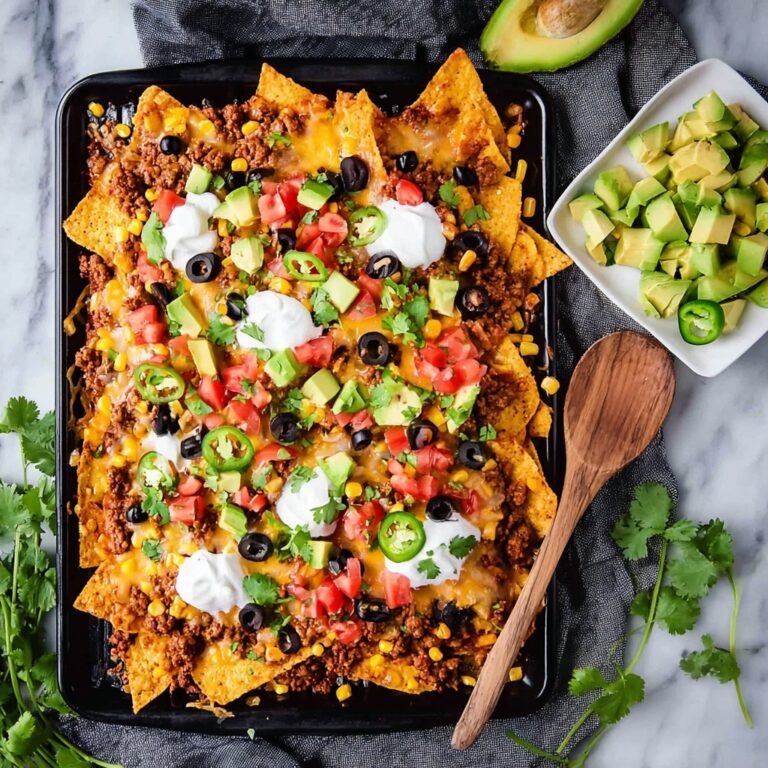 Loaded Sheet Pan Nachos Recipe
