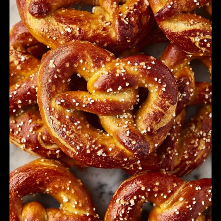 Homemade Soft Pretzels Recipe