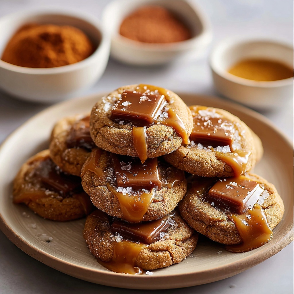 Apple Cider Caramel Cookies Recipe - Recipe Image