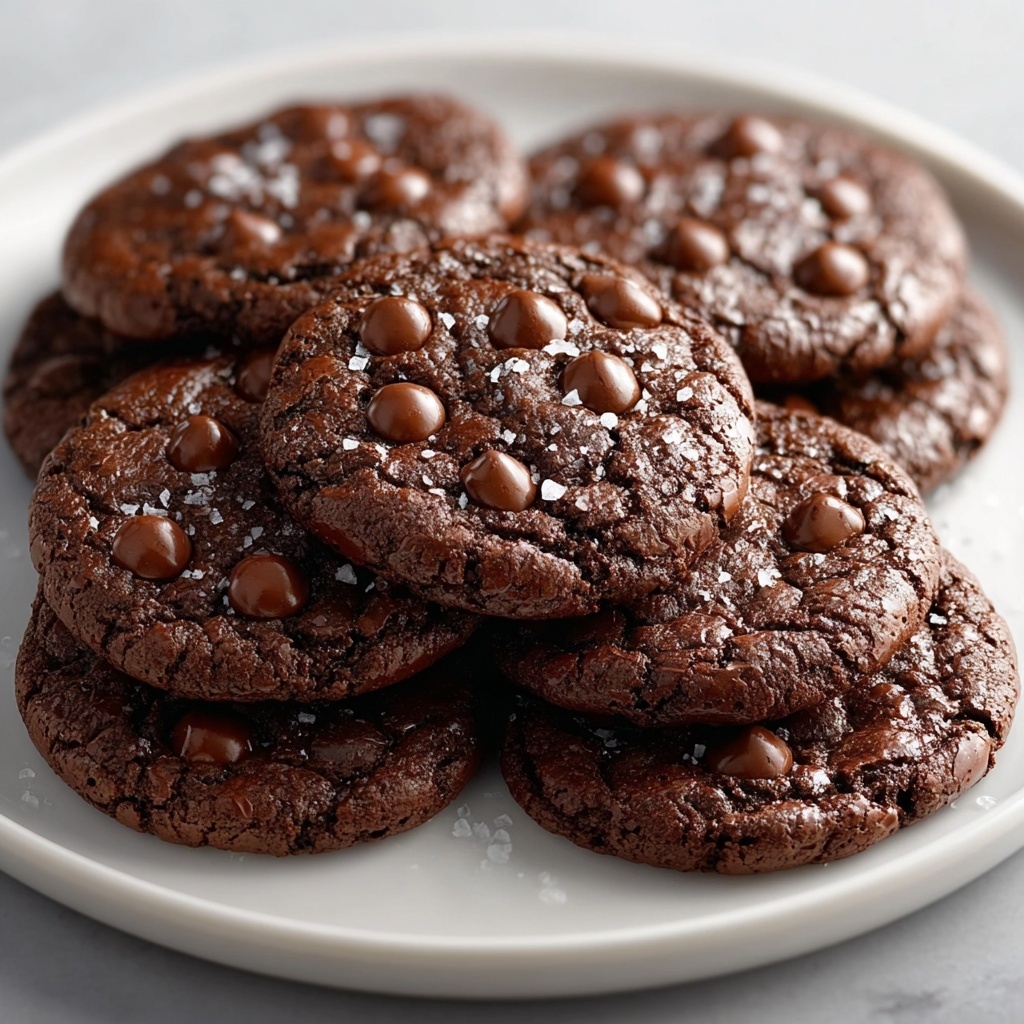 Fudgy Chocolate Brownie Cookies Recipe - Recipe Image