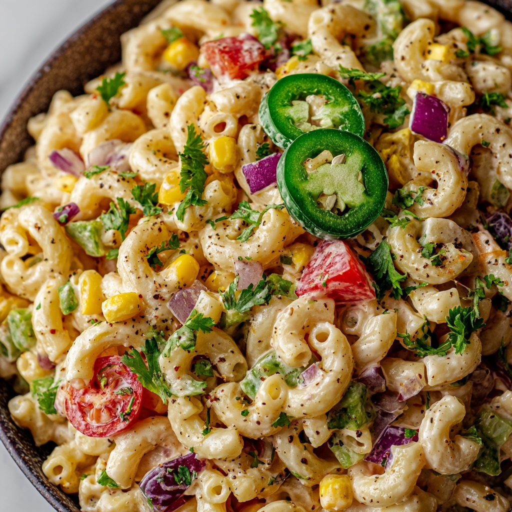 Mexican Macaroni Salad Recipe - Recipe Image