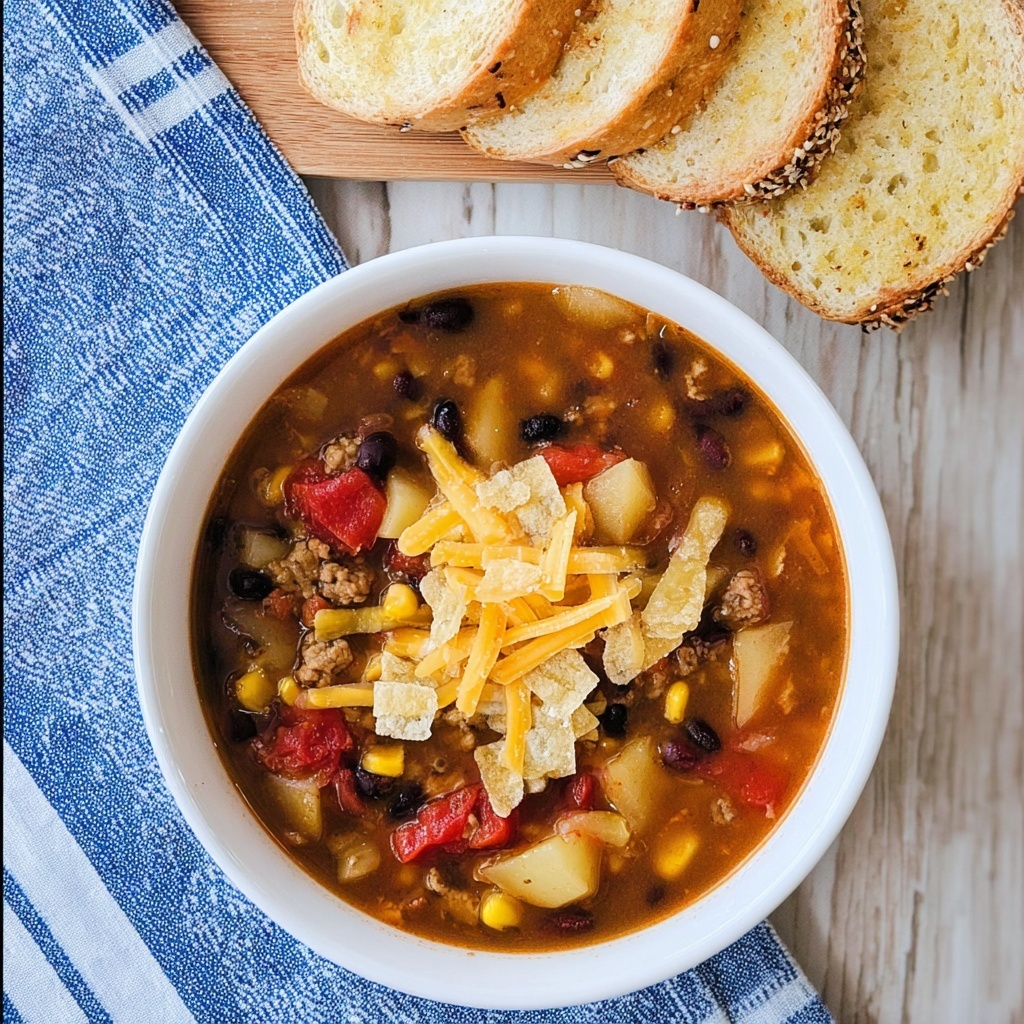 Tex Mex Chicken Chowder Recipe - Recipe Image