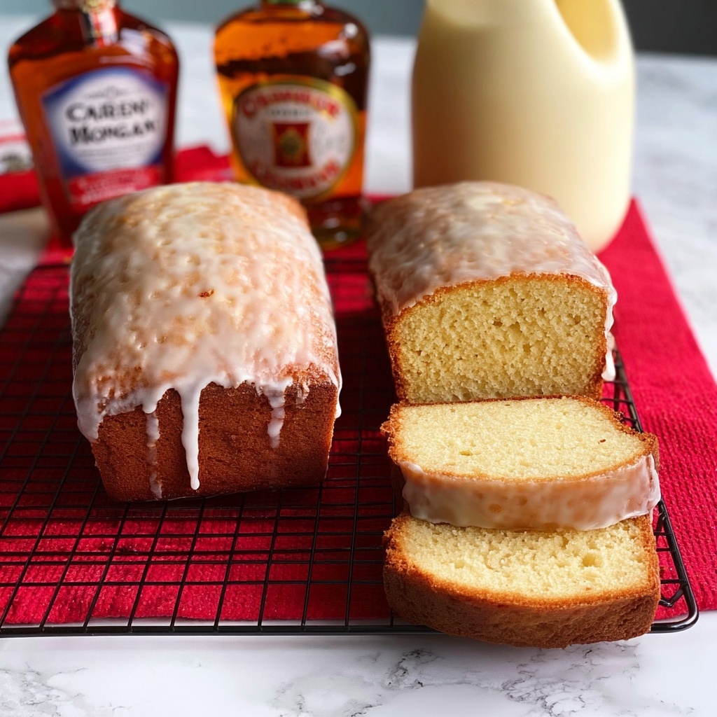 Eggnog Bread with Rum Glaze Recipe - Recipe Image