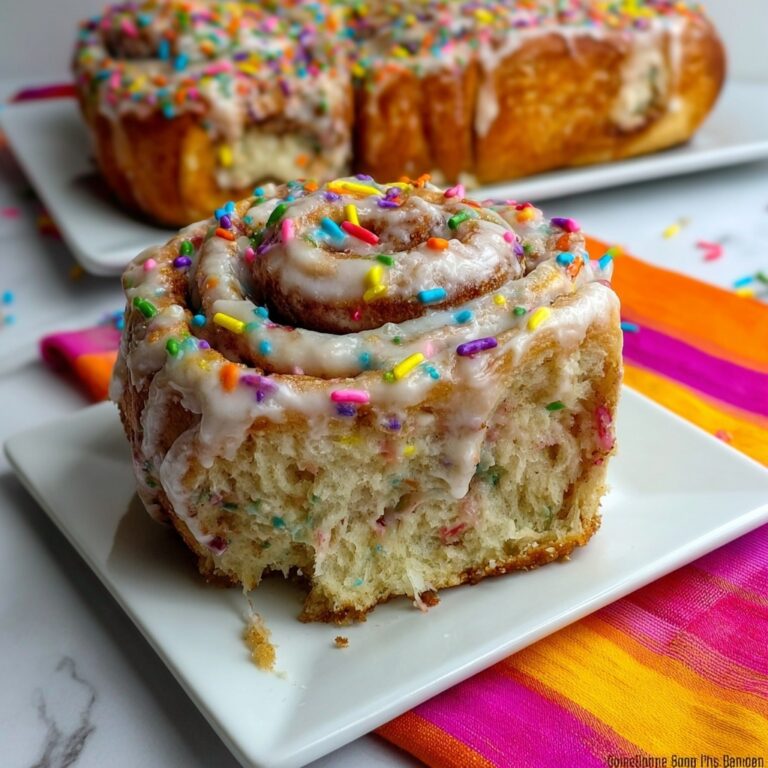 Funfetti Cinnamon Rolls Recipe