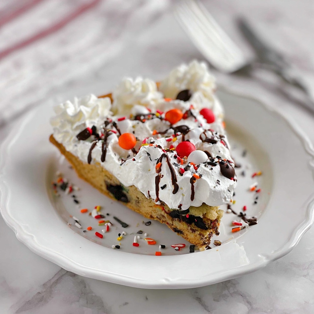 Halloween Cookie Cake Recipe - Recipe Image