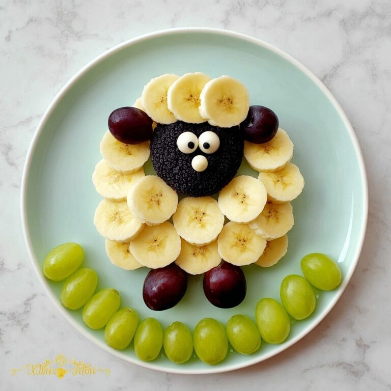 Sheep Fruit Snack Recipe