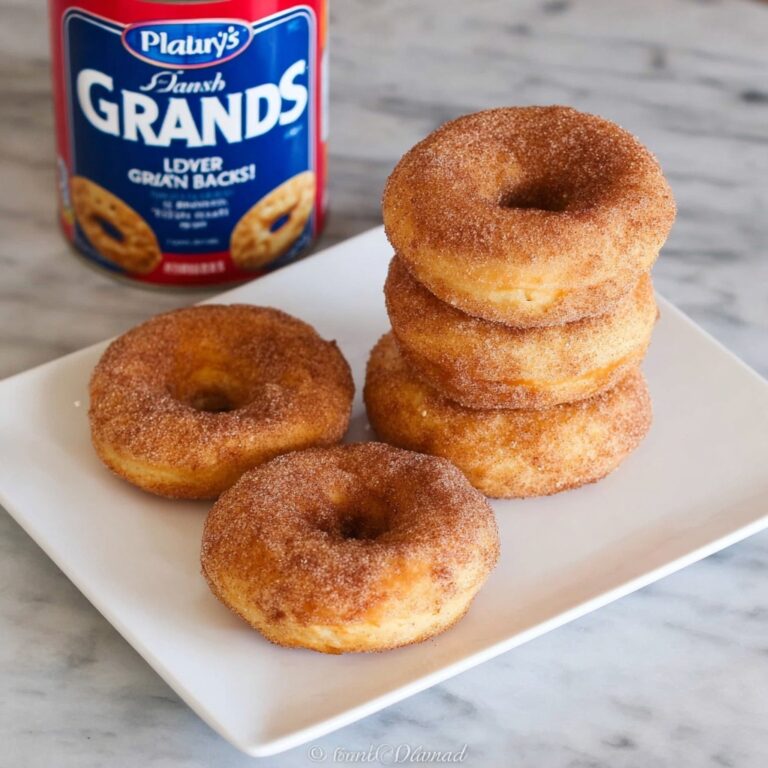 Easy Canned Biscuit Donuts Recipe