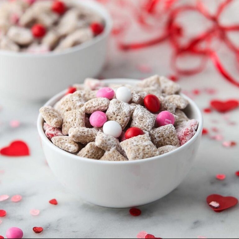 Valentine Puppy Chow Recipe