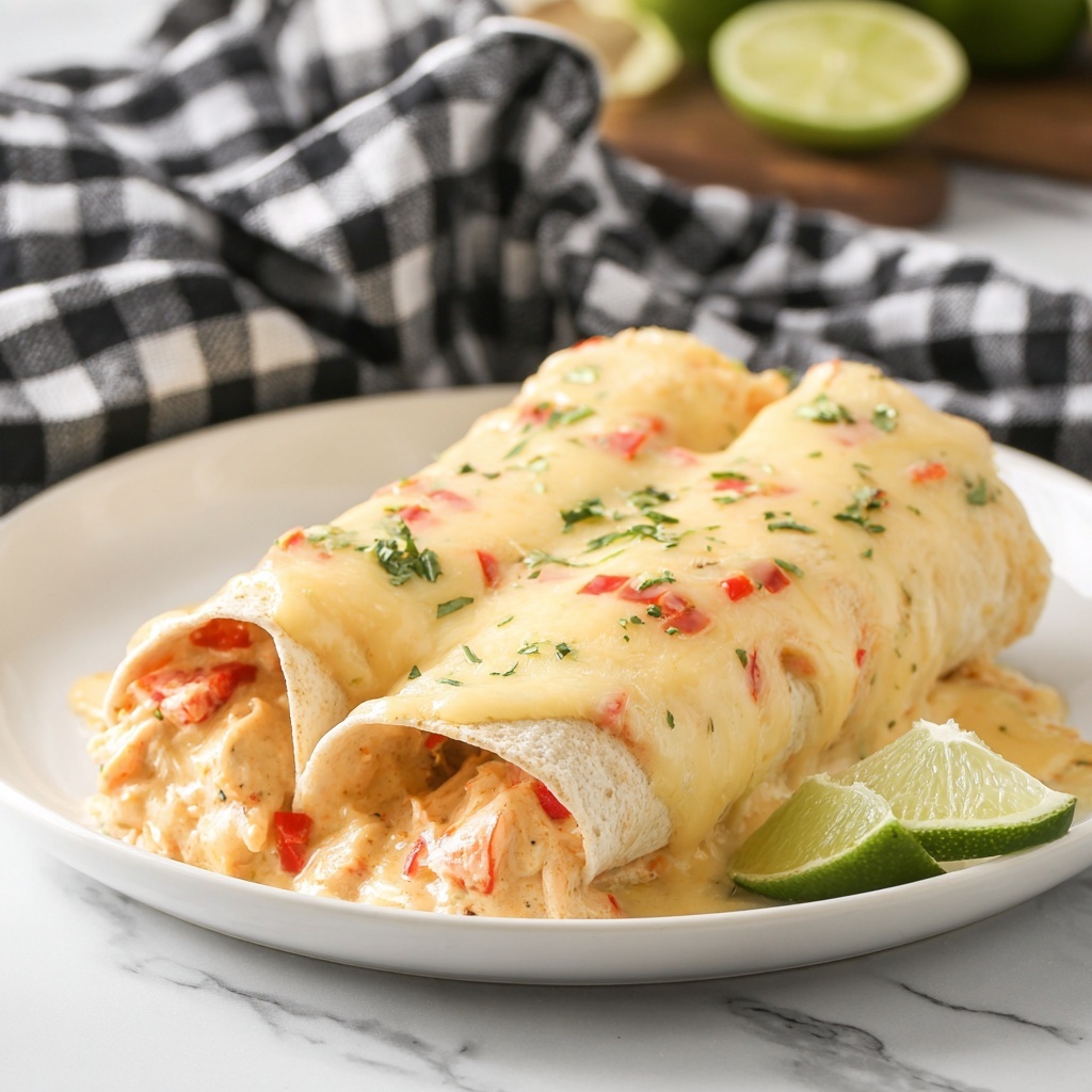 White Queso Enchiladas Recipe - Recipe Image