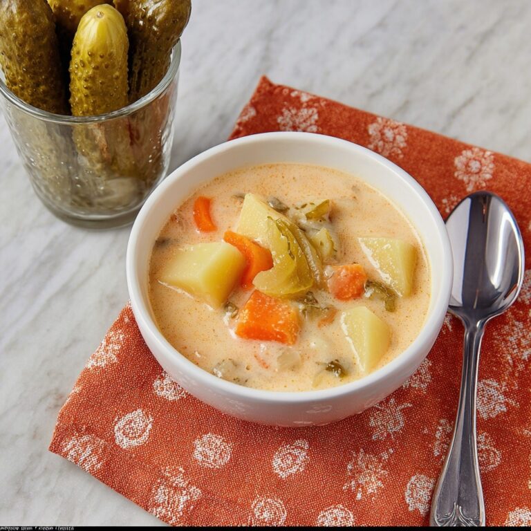 Dill Pickle Soup Recipe