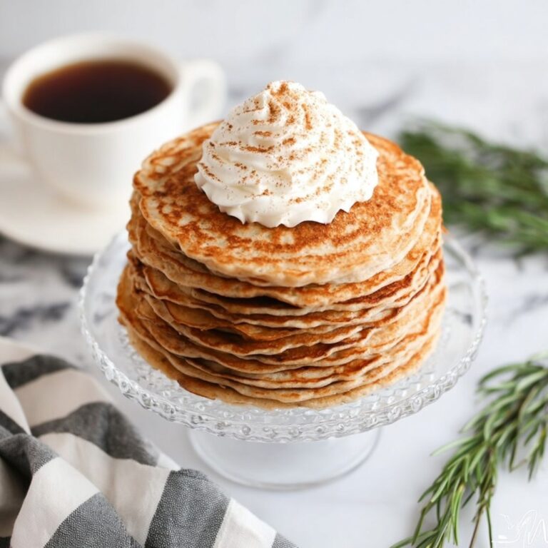 Eggnog Pancakes Recipe