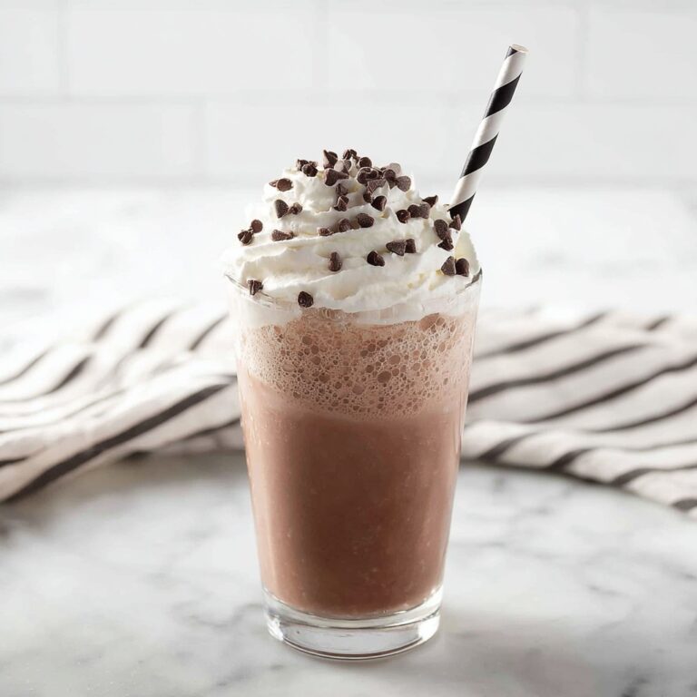 Frozen Hot Chocolate Recipe