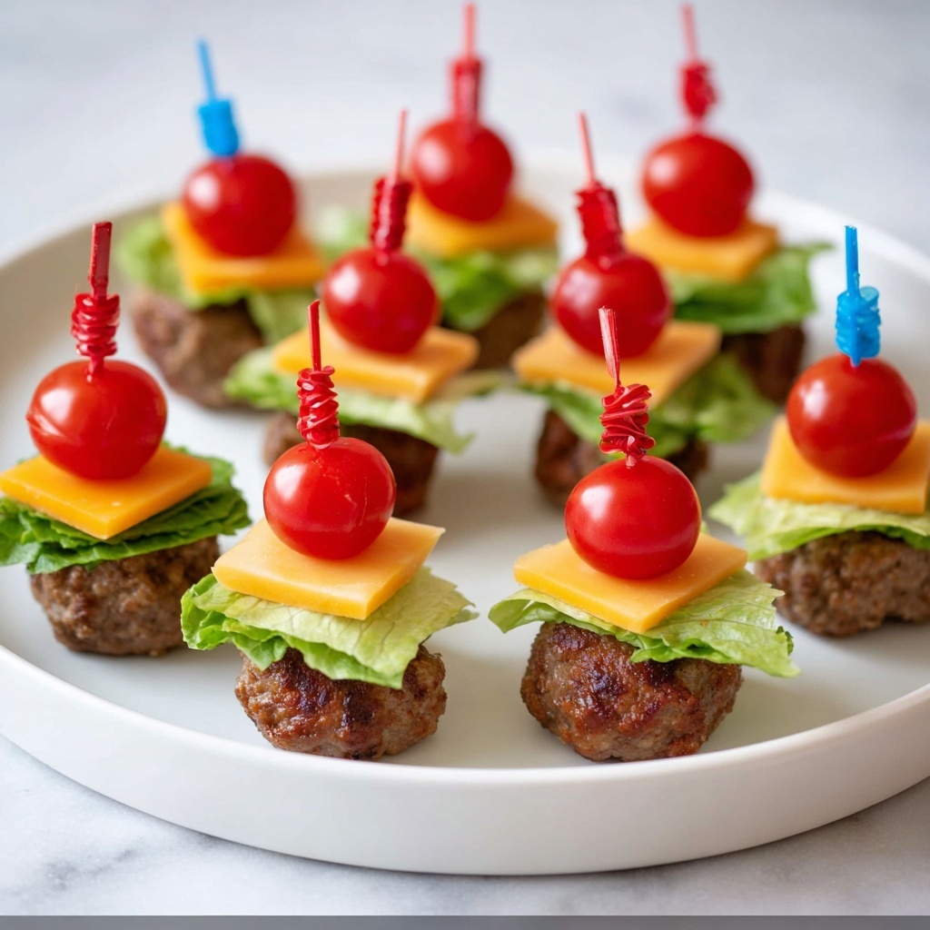 Bacon Cheeseburger Bites Recipe - Recipe Image