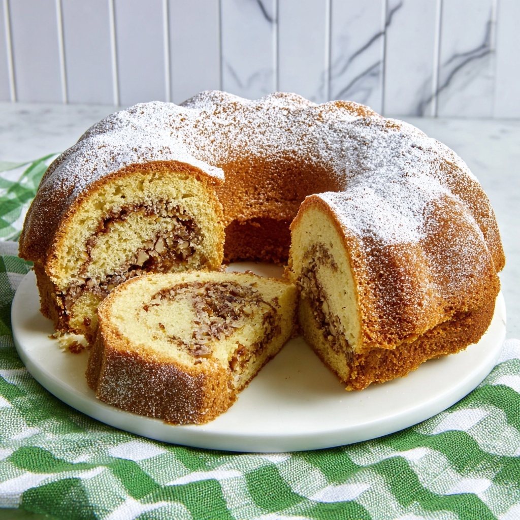 Bundt Coffee Cake with Cinnamon Swirl Recipe - Recipe Image